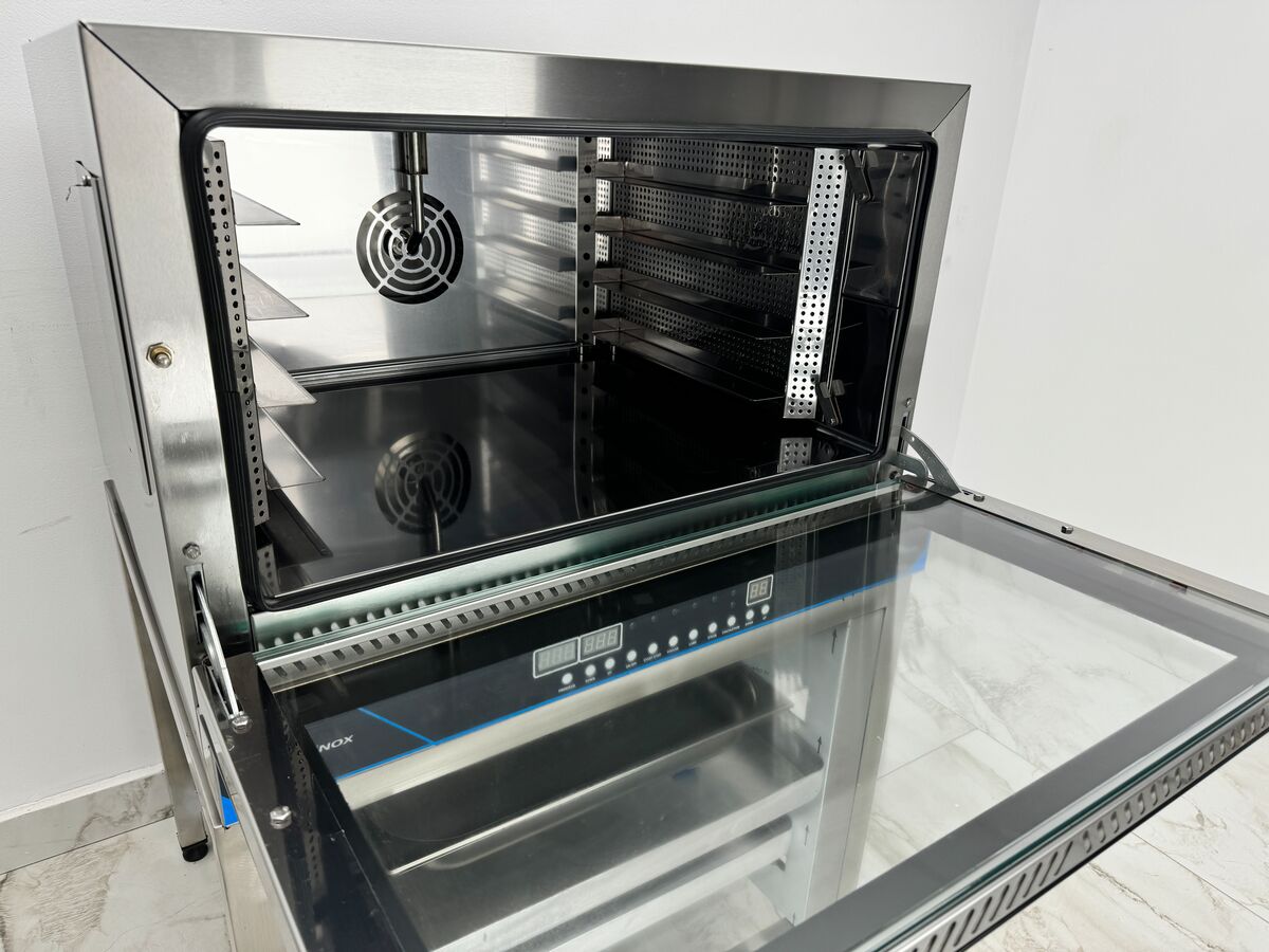 Cuptor electric cu functie de aburi 4 tavi GN 1/1 sau 600×400, 220 V, DIGITAL
