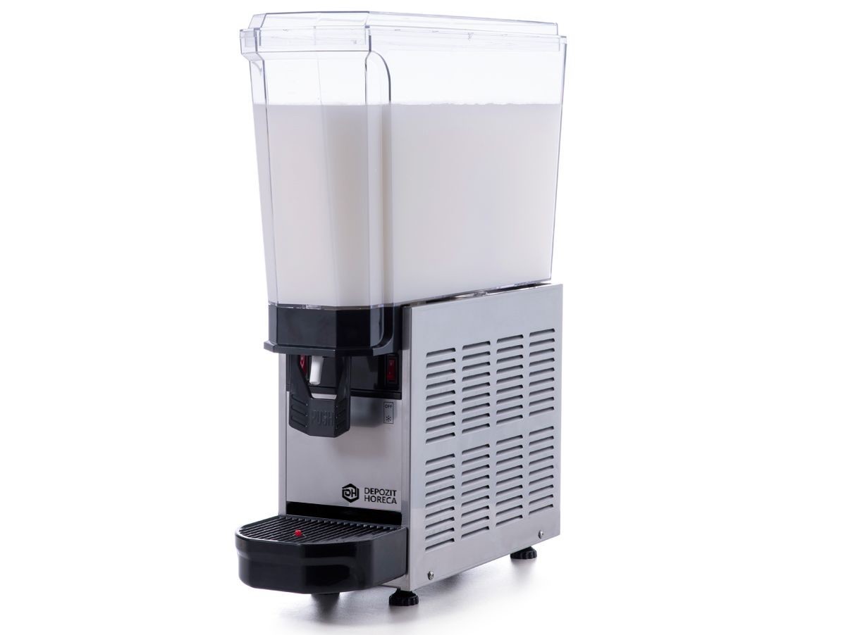 Aparat, dispenser profesional ayran, braga, 1 cuva 20 l, carcasa inox