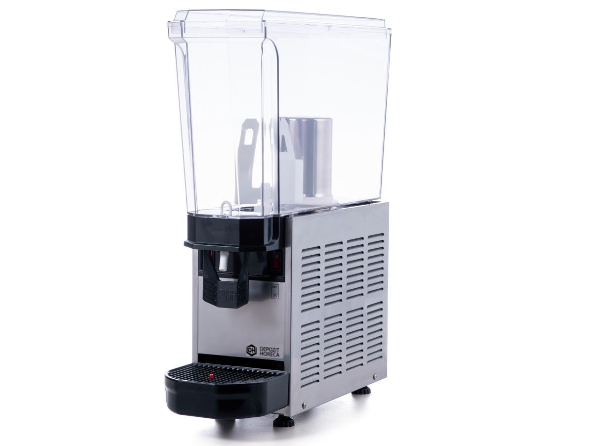 Aparat, dispenser profesional ayran, braga, 1 cuva 20 l, carcasa inox