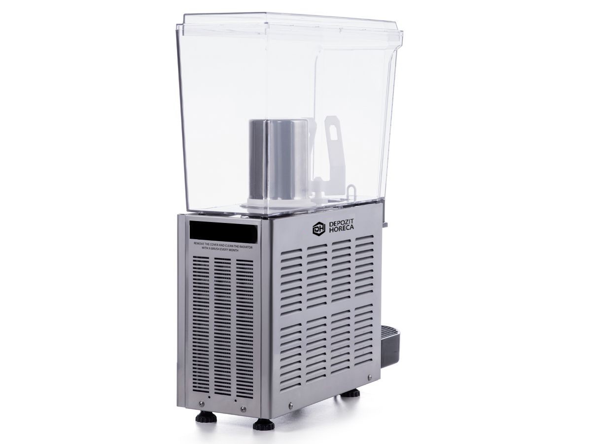 Aparat, dispenser profesional ayran, braga, 1 cuva 20 l, carcasa inox